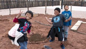 3 children playing